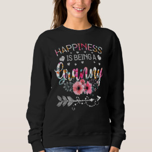 Granny Mother's Day  Happiness Is Being A Granny Sweatshirt
