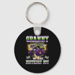 Granny Of The Birthday Boy Monster Truck Birthday  Keychain