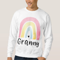 Granny Rainbow For Women Grandma Mother's Day Chri Sweatshirt