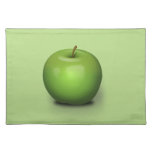 Granny Smith Apple Cloth Placemat at Zazzle