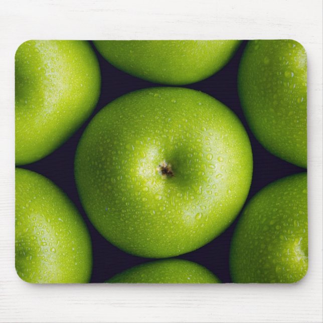 Granny Smith apples Mouse Pad (Front)