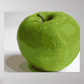 Granny Smith Green Apple Picture Poster