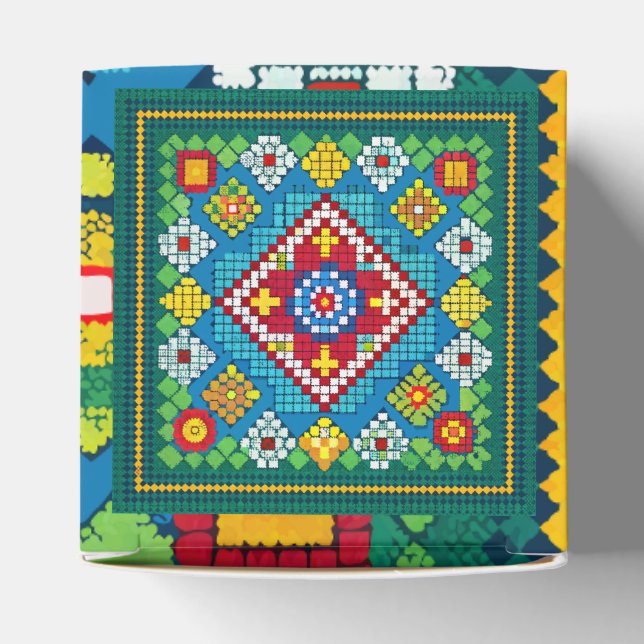 Granny Square Bloomers Favor Boxes (Top)