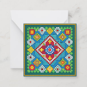 Granny Square Bloomers Note Card