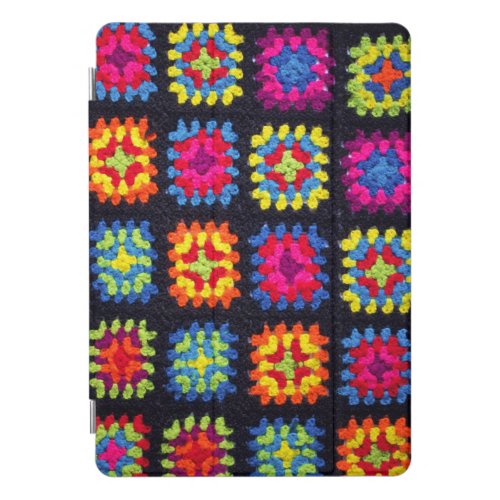 Granny Square Crochet iPad Pro Cover