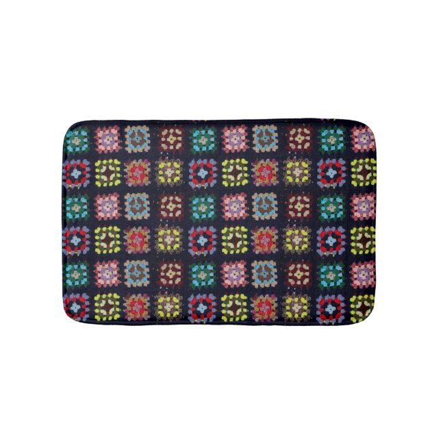 Granny squares bath mat (Front)