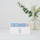 Granny Squares Business Card (Standing Front)