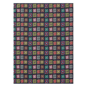 Granny squares tablecloth