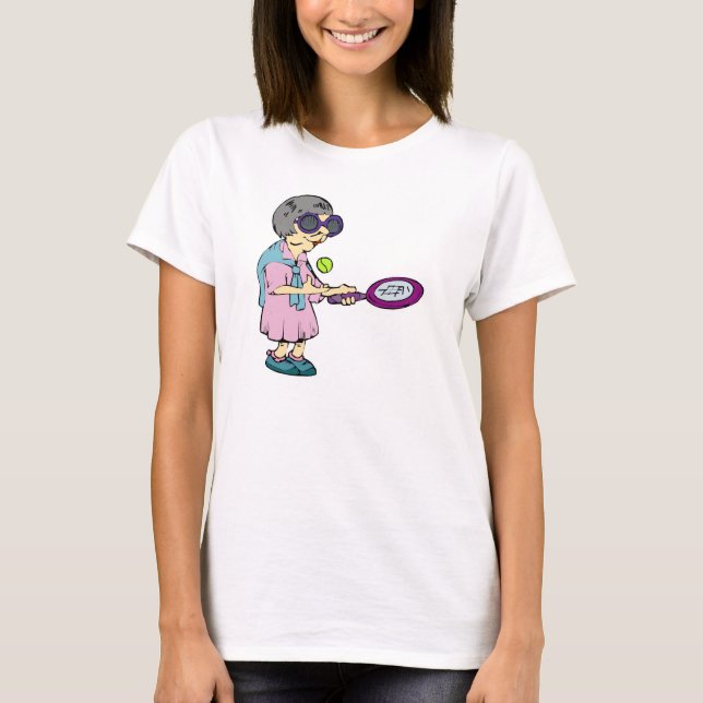 Granny Tennis T-Shirt (Front)