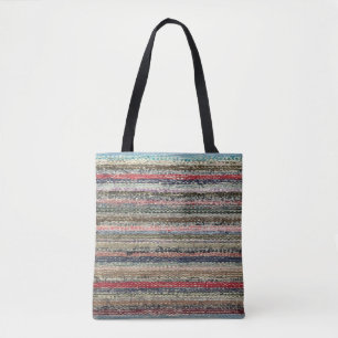 Granny's Rag Rug Tote Bag