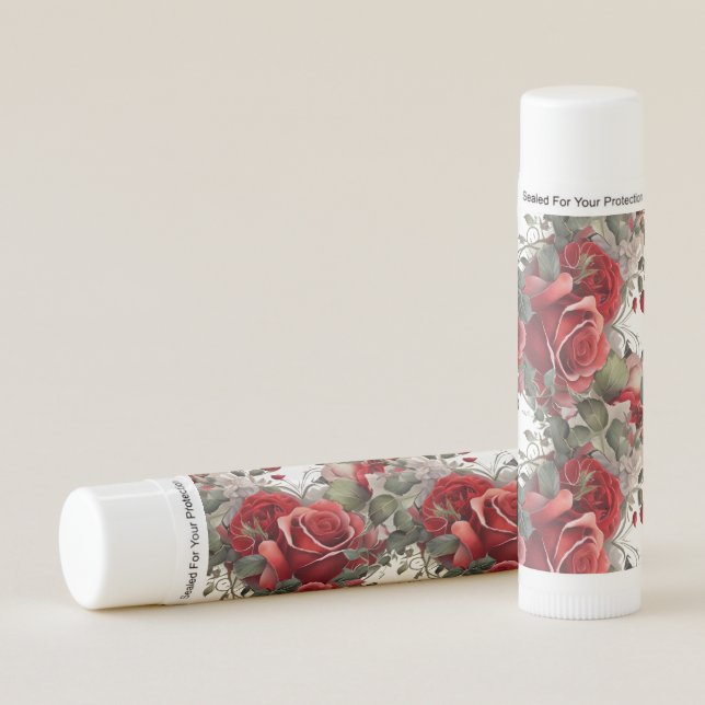 Granny's Red Roses Lip Balm (Front)
