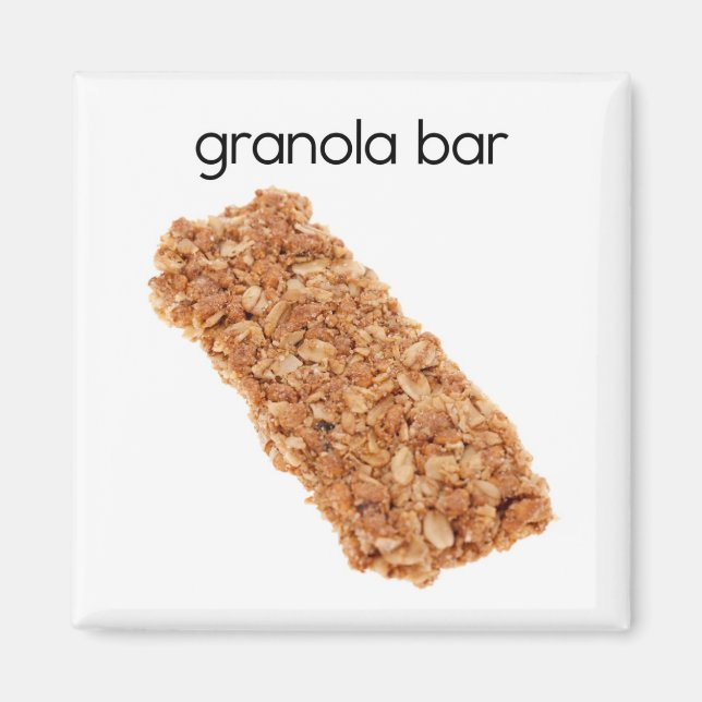 Granola Bar Refrigerator Magnet (Front)