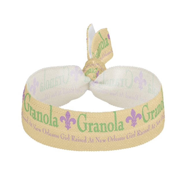 Granola, Girl Bracelet tie, Elastic Hair Tie (Front)