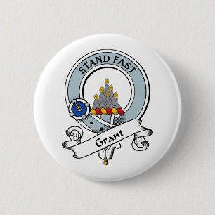 Grant Clan Badge Pinback Button