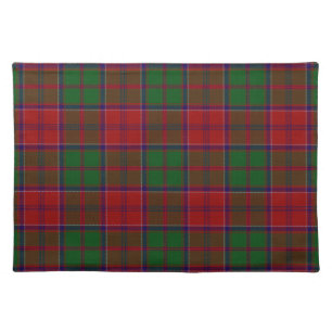 Grant Clan Tartan Scottish Plaid Cloth Placemat