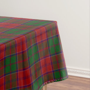 Grant Clan Tartan Scottish Plaid Tablecloth