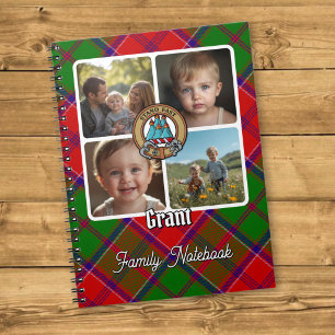 Grant Family Photo Collage Notebook