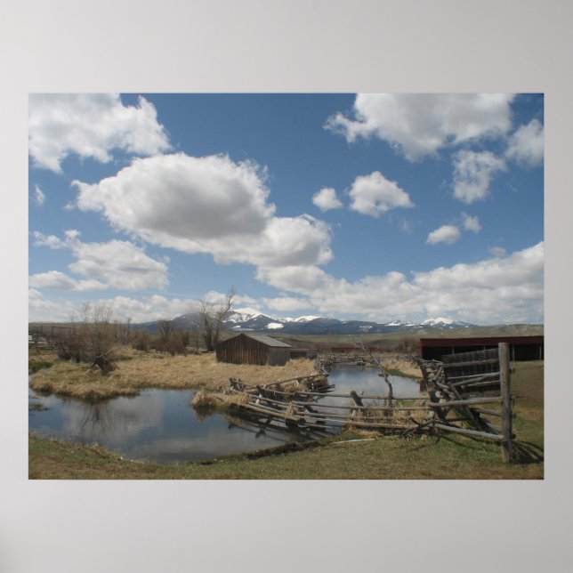 Grant Kohrs Ranch Photo Poster (Front)