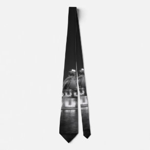 Grant Park Chicago Grayscale Neck Tie