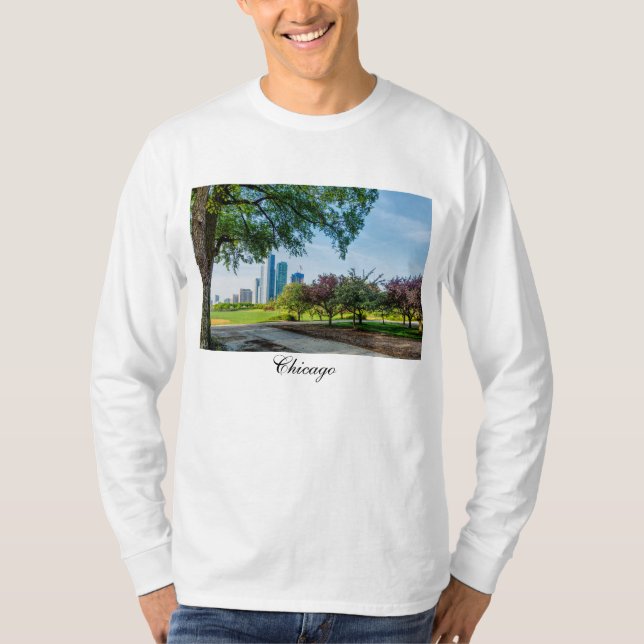 Grant Park Morning Walk Long Sleeve Shirt (Front)
