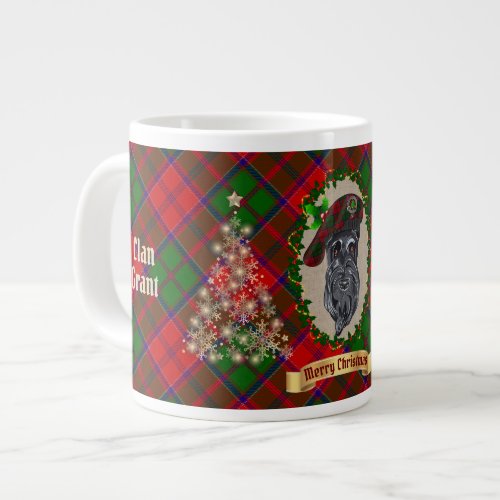 Grant Personalized Christmas Giant Coffee Mug
