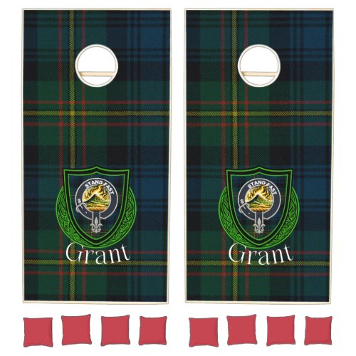 Grant Scottish Clan Tartan Crest