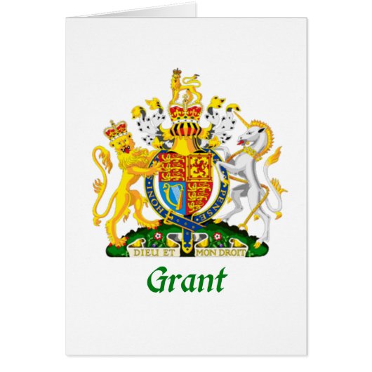 Grant Shield of Great Britain Cards (Front)
