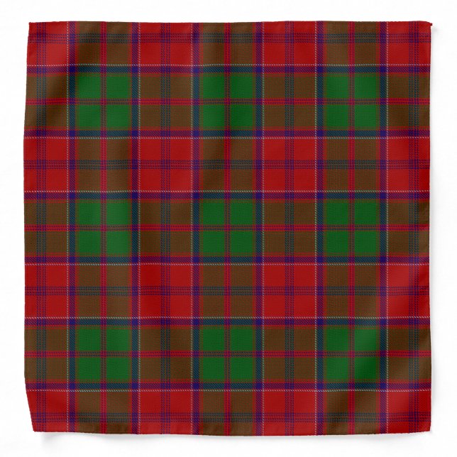 Grant Tartan Bandana (Front)