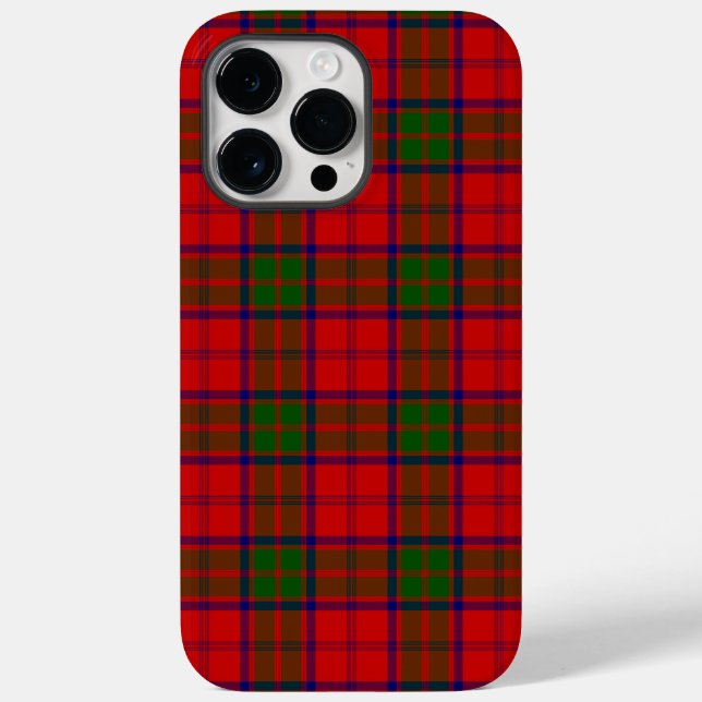 Grant tartan red green plaid Case-Mate iPhone case (Back)