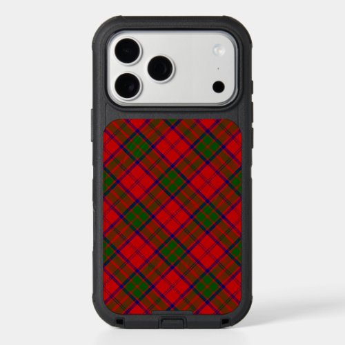 Grant tartan red green plaid iPhone 17 pro max case