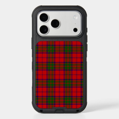 Grant tartan red green plaid iPhone 17 pro max case