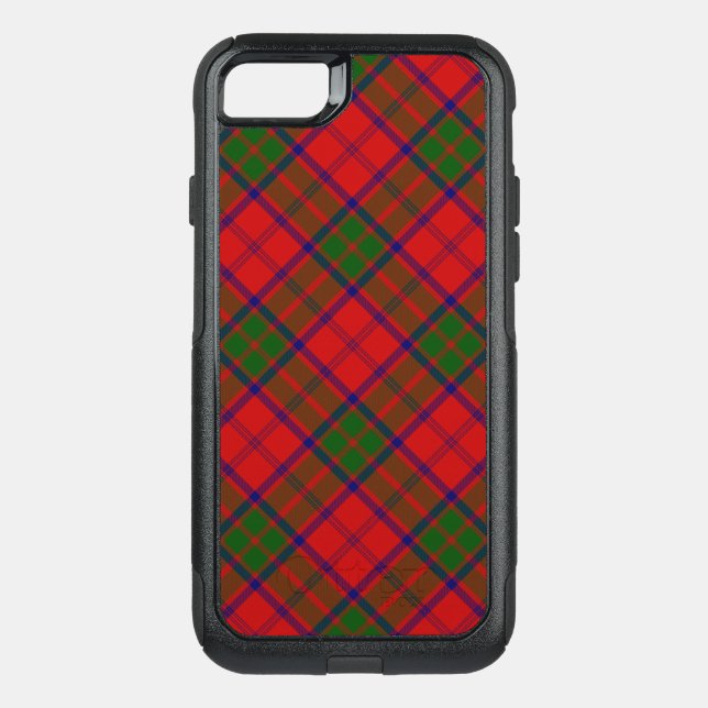 Grant tartan red green plaid otterbox iPhone case (Back)