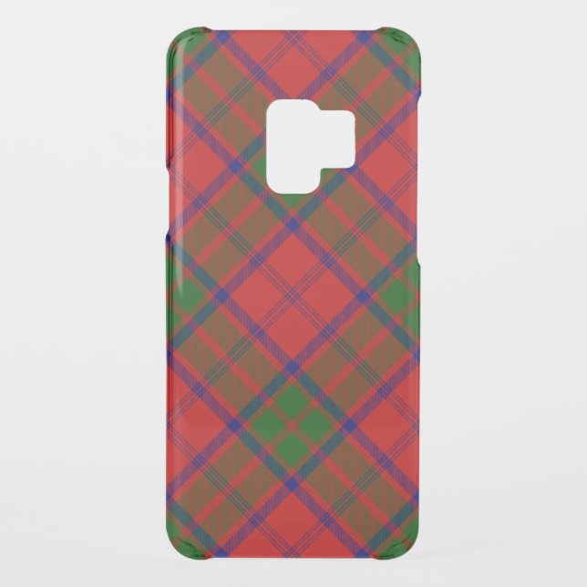 Grant tartan red green plaid uncommon samsung galaxy case (Back)