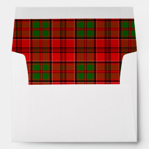 Grant Tartan Wedding Envelopes