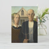 Grant Wood - American Gothic (Standing Front)