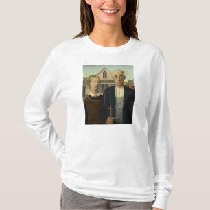 Grant Wood - American Gothic T-Shirt