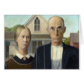 Grant Wood's American Gothic (Front Horizontal)