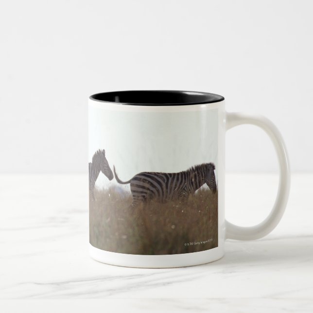 Grant Zebra 7 Two-Tone Coffee Mug (Right)
