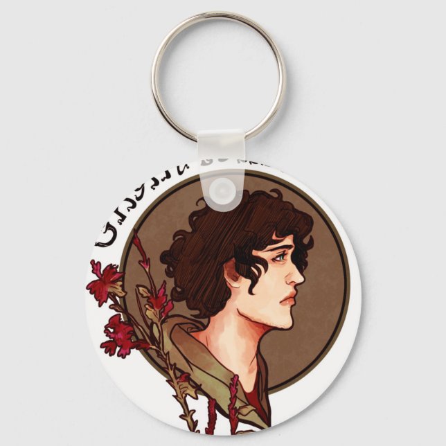 Grantaire Nouveau Keychain (Front)
