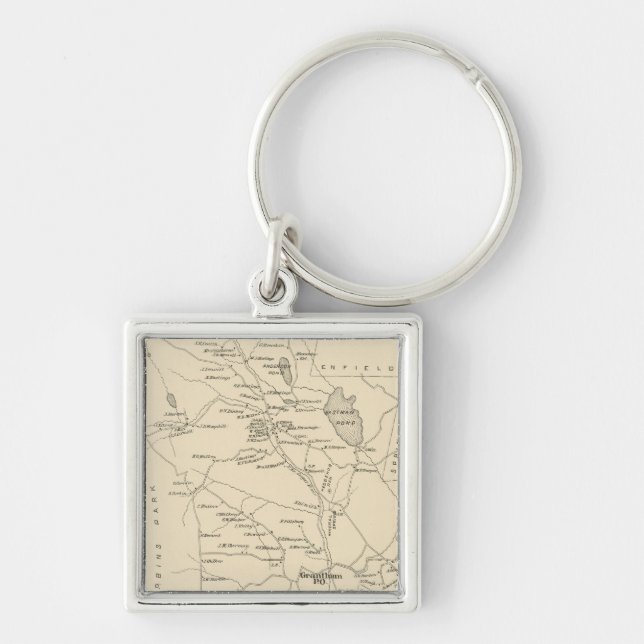 Grantham, Sullivan Co Keychain (Front)