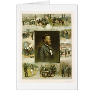 Grant's Career Scenes by L. Prang & Company 1885 Cards