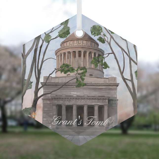 Grant's Tomb Glass Ornament (Creator Uploaded)