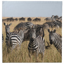Grant's Zebra Cloth Napkin
