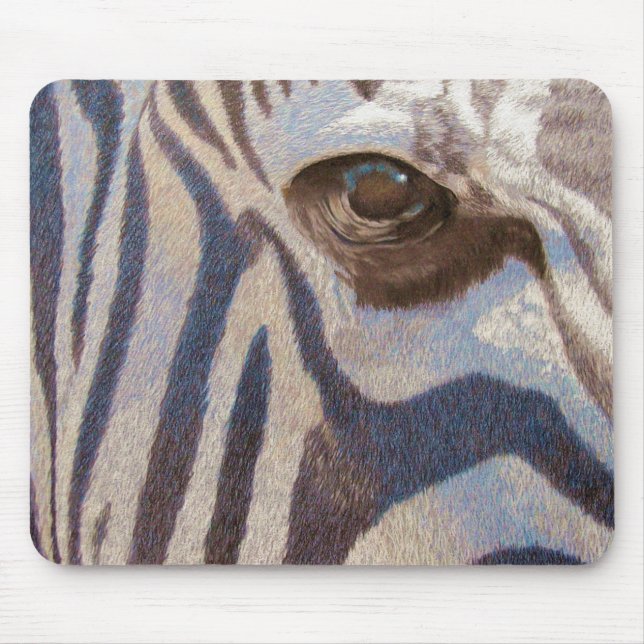 Grant's Zebra Mouse Pad (Front)