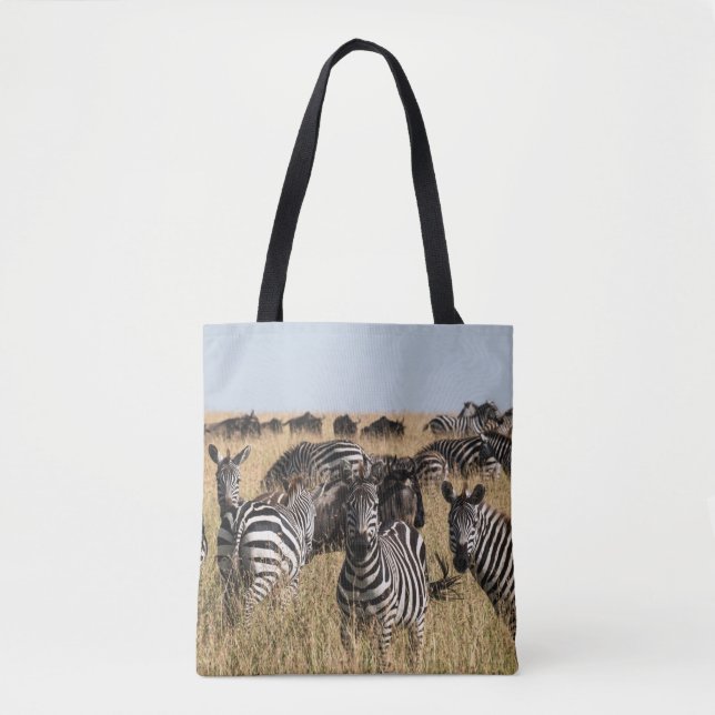Grant's Zebra Tote Bag (Front)