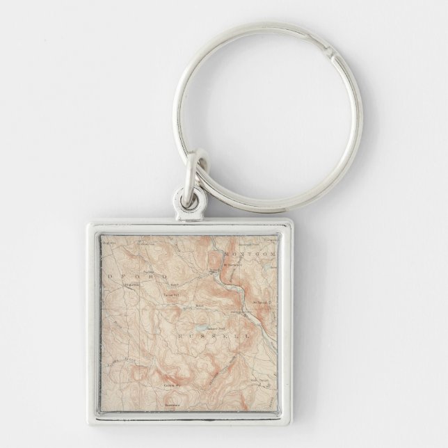 Granville, Massachusetts Keychain (Front)