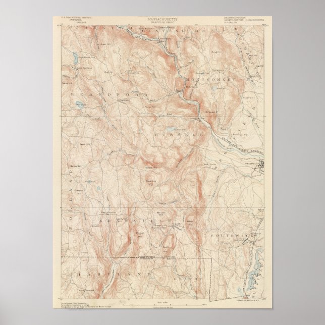 Granville, Massachusetts Poster (Front)