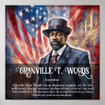 Granville T Woods Black History Month Classroom Poster