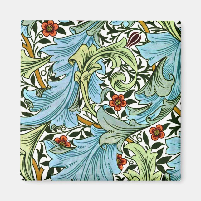 Granville, vintage William Morris pattern, Magnet (Front)