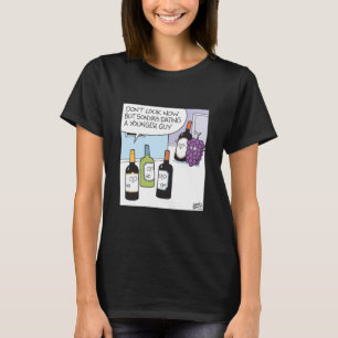 Grape and wine dating T-Shirt